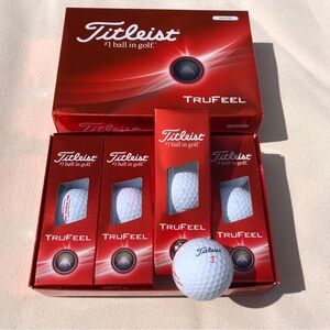 NWT: Box of Titleist TruFeel Golf Balls ⛳️
